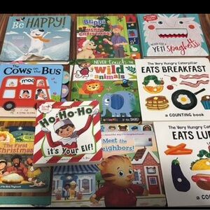 10-book bundle Children's boardBook Collection touch and feel activity book